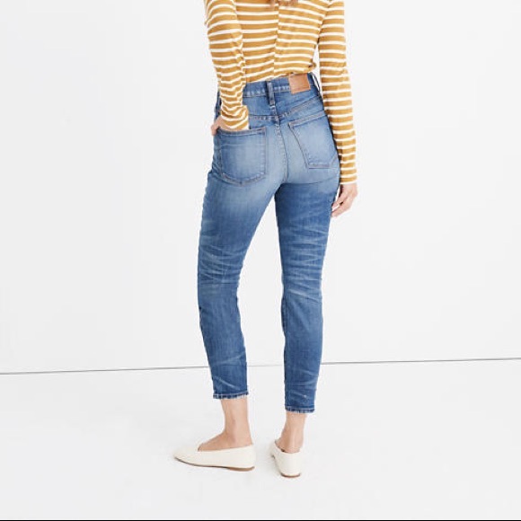 Madewell Cropped Vintage Jeans NWT - Picture 2 of 4